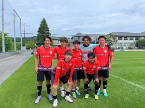 水戸ホーリーホックTOPの練習に6名の選手が参加